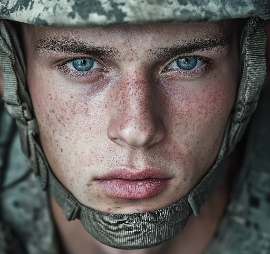 National Guard service member in uniform